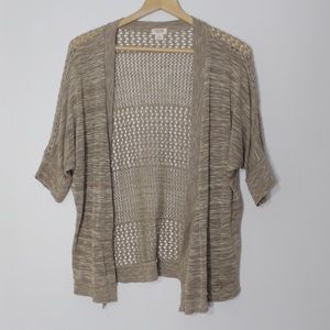 2/$15 Mossimo | Short Dolman Sleeve Knit Cardigan